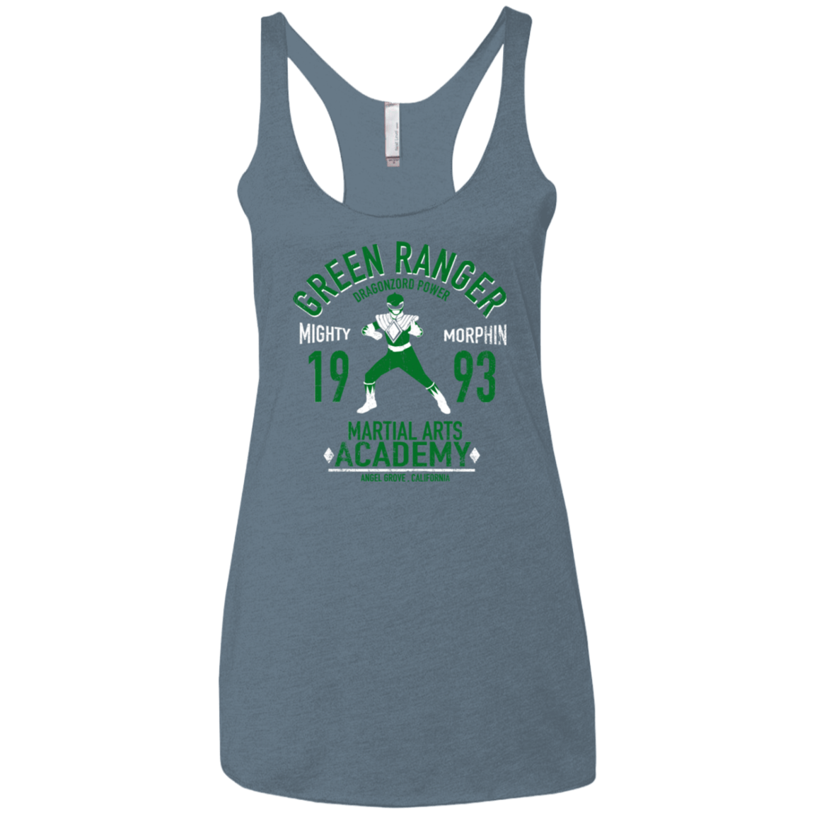 T-Shirts Indigo / X-Small Dragon Ranger (1) Women's Triblend Racerback Tank