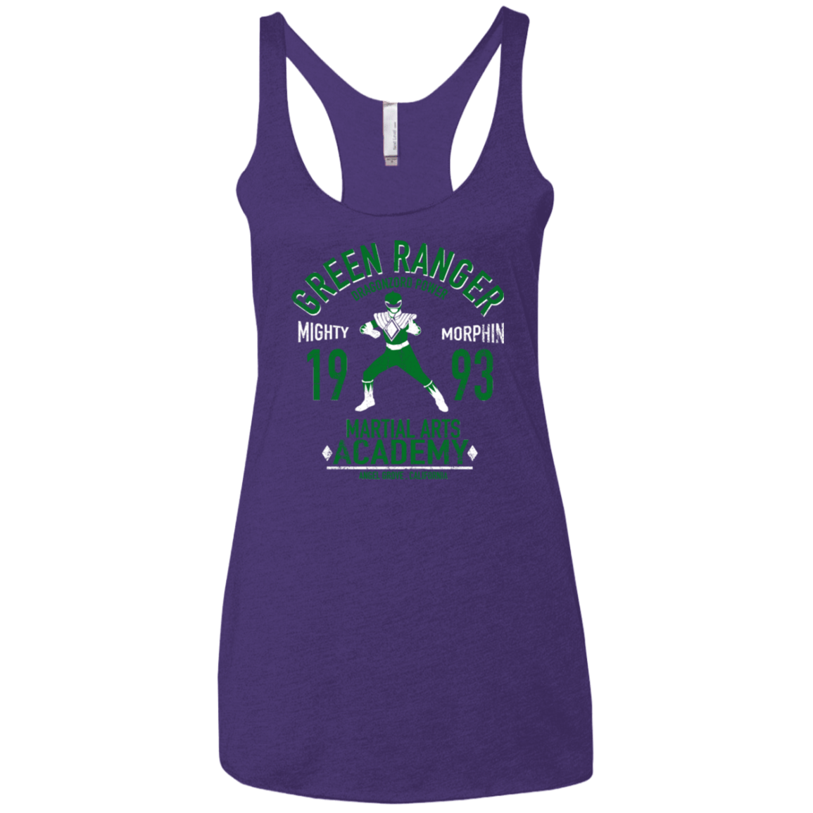 T-Shirts Purple / X-Small Dragon Ranger (1) Women's Triblend Racerback Tank