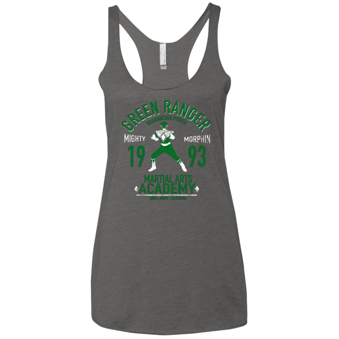 T-Shirts Premium Heather / X-Small Dragon Ranger Women's Triblend Racerback Tank