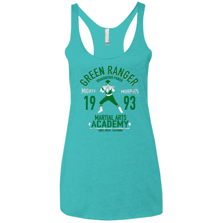 T-Shirts Tahiti Blue / X-Small Dragon Ranger Women's Triblend Racerback Tank