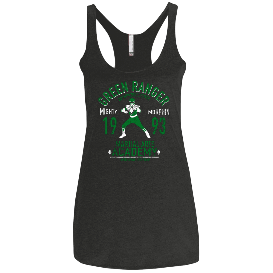 T-Shirts Vintage Black / X-Small Dragon Ranger Women's Triblend Racerback Tank