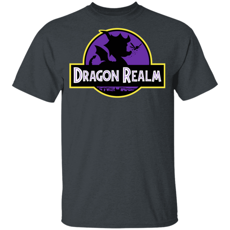 T-Shirts Dark Heather / YXS Dragon Realm Park Youth T-Shirt