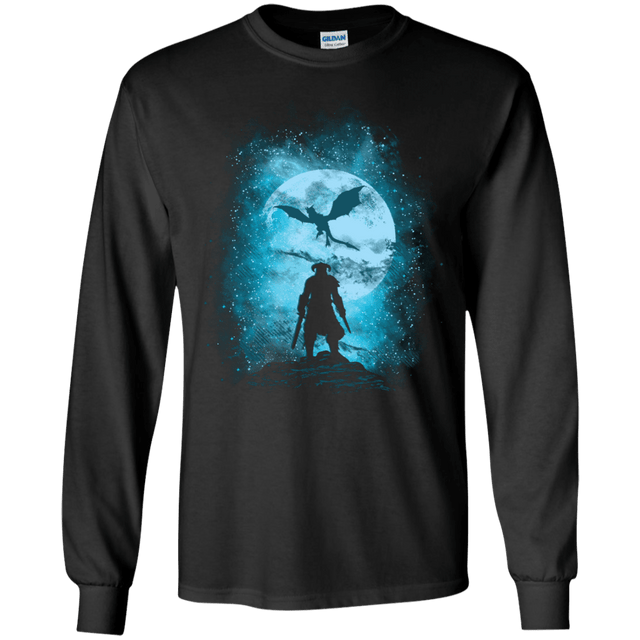 T-Shirts Black / S Dragon Slayer Men's Long Sleeve T-Shirt