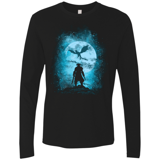 T-Shirts Black / S Dragon Slayer Men's Premium Long Sleeve
