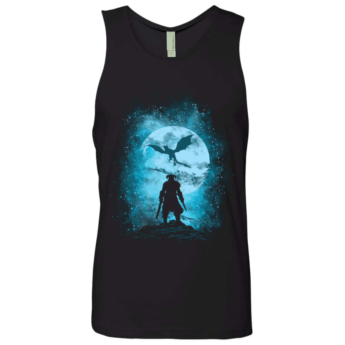 T-Shirts Black / S Dragon Slayer Men's Premium Tank Top