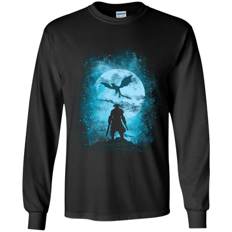 T-Shirts Black / YS Dragon Slayer Youth Long Sleeve T-Shirt