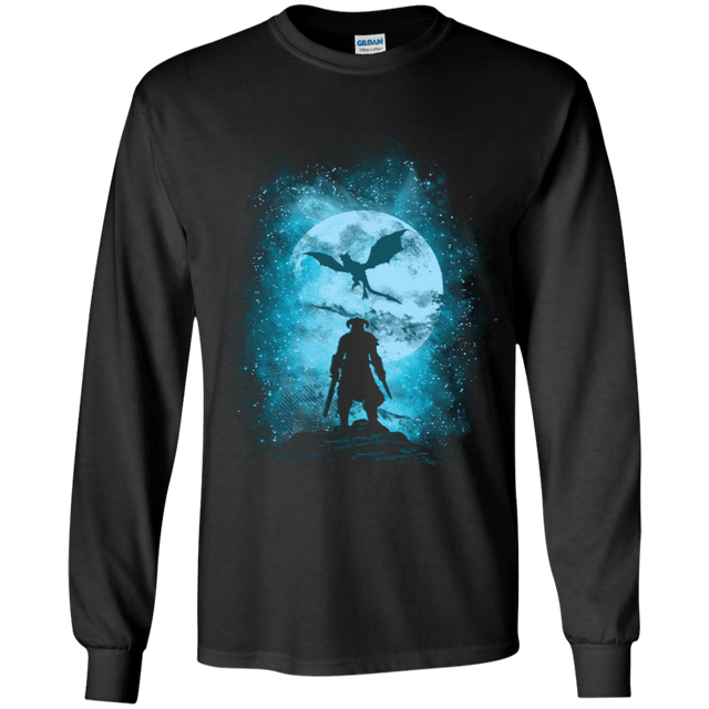 T-Shirts Black / YS Dragon Slayer Youth Long Sleeve T-Shirt