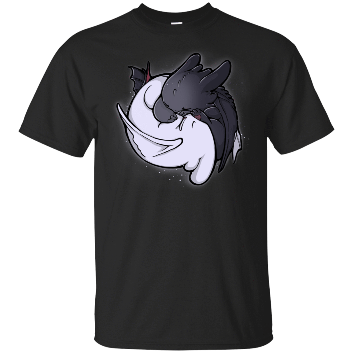 T-Shirts Black / S Dragon Tao T-Shirt