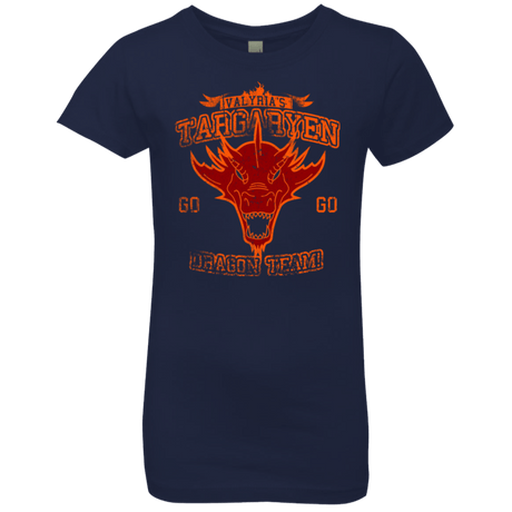 T-Shirts Midnight Navy / YXS Dragon Team Girls Premium T-Shirt