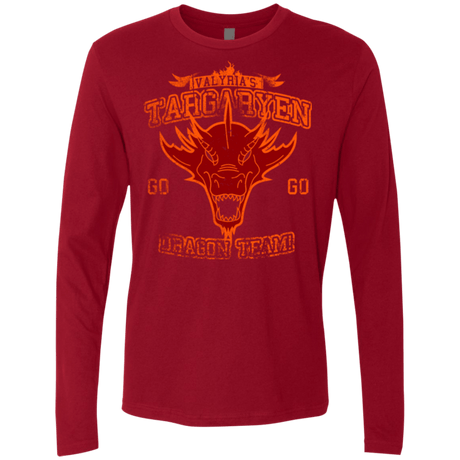 T-Shirts Cardinal / Small Dragon Team Men's Premium Long Sleeve