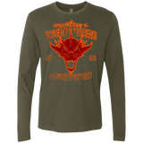 T-Shirts Military Green / Small Dragon Team Men's Premium Long Sleeve