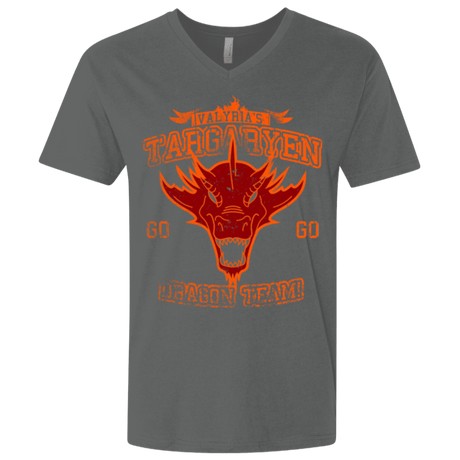 T-Shirts Heavy Metal / X-Small Dragon Team Men's Premium V-Neck