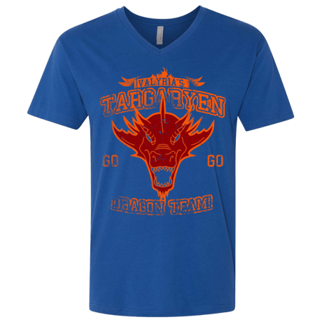 T-Shirts Royal / X-Small Dragon Team Men's Premium V-Neck