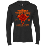 T-Shirts Vintage Black / X-Small Dragon Team Triblend Long Sleeve Hoodie Tee