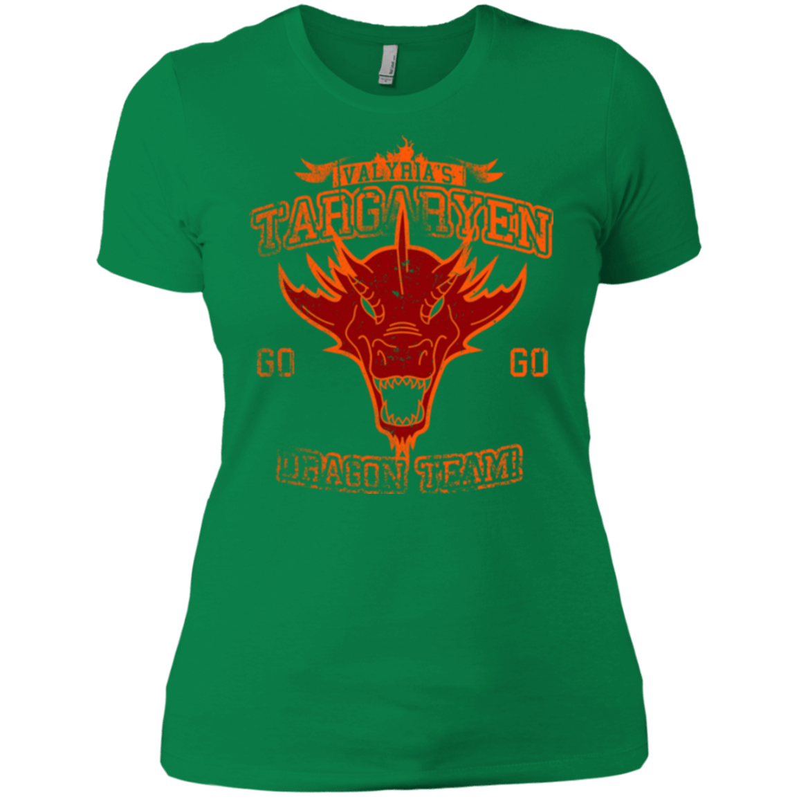 T-Shirts Kelly Green / X-Small Dragon Team Women's Premium T-Shirt