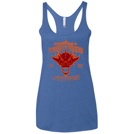 T-Shirts Vintage Royal / X-Small Dragon Team Women's Triblend Racerback Tank