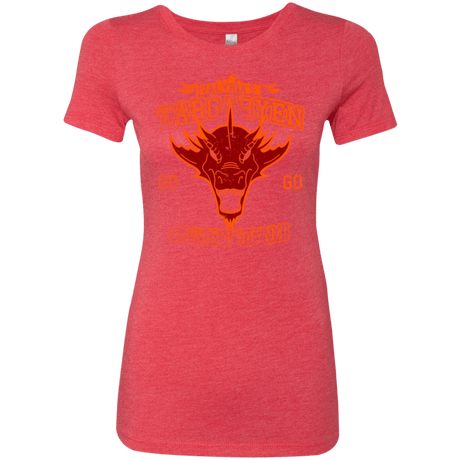 T-Shirts Vintage Red / Small Dragon Team Women's Triblend T-Shirt