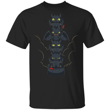 T-Shirts Black / S Dragon Totem Mood T-Shirt