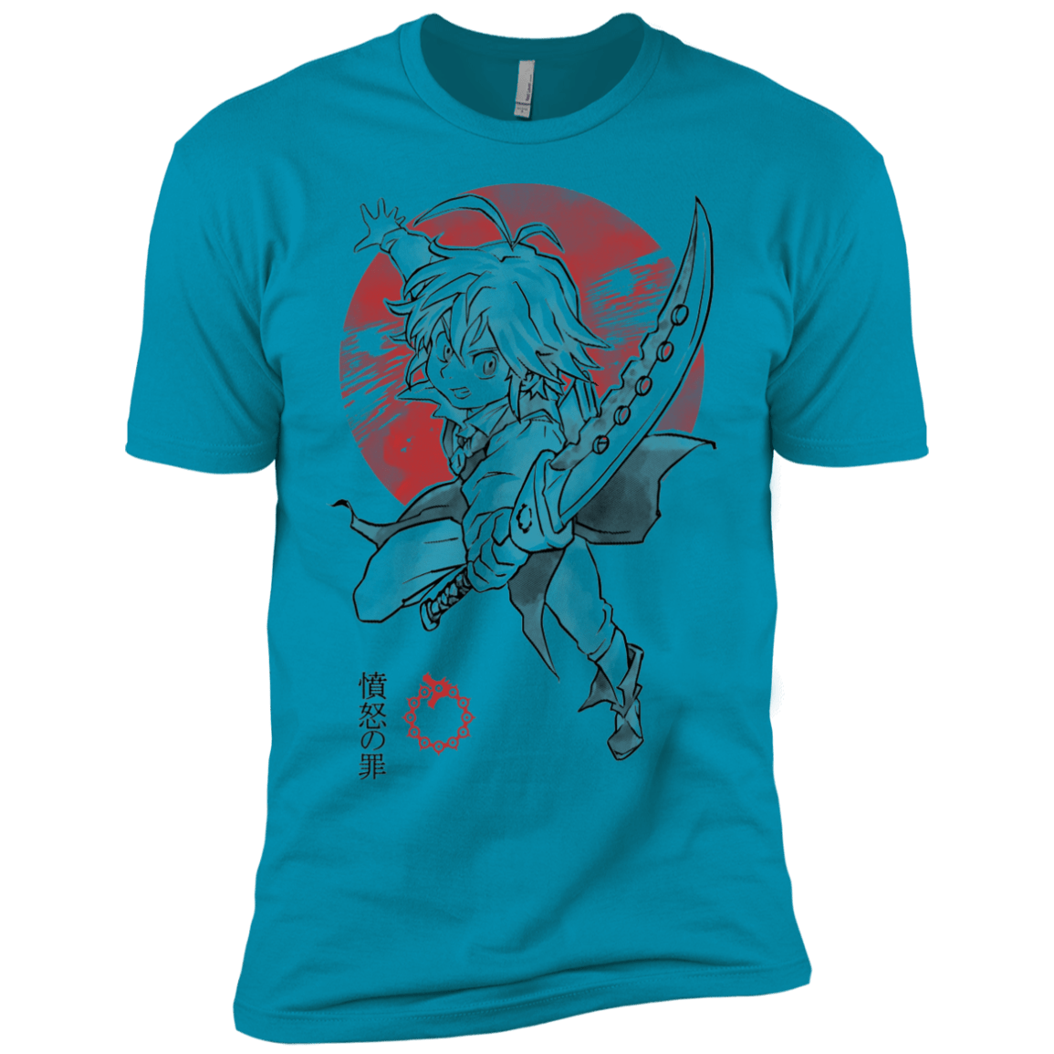 T-Shirts Turquoise / YXS Dragon Wrath Boys Premium T-Shirt