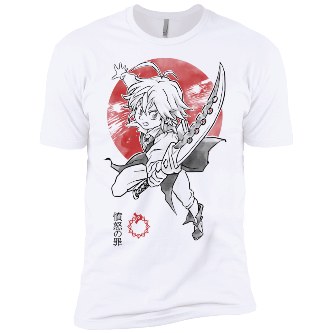 T-Shirts White / YXS Dragon Wrath Boys Premium T-Shirt