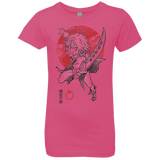 T-Shirts Hot Pink / YXS Dragon Wrath Girls Premium T-Shirt
