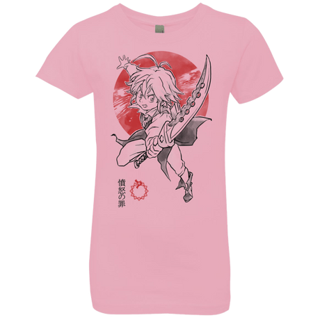 T-Shirts Light Pink / YXS Dragon Wrath Girls Premium T-Shirt