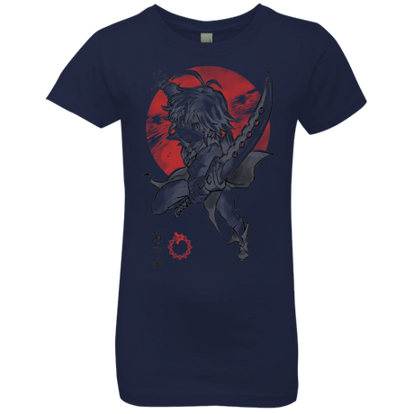 T-Shirts Midnight Navy / YXS Dragon Wrath Girls Premium T-Shirt