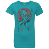 T-Shirts Tahiti Blue / YXS Dragon Wrath Girls Premium T-Shirt