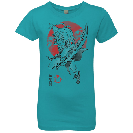 T-Shirts Tahiti Blue / YXS Dragon Wrath Girls Premium T-Shirt