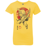 T-Shirts Vibrant Yellow / YXS Dragon Wrath Girls Premium T-Shirt