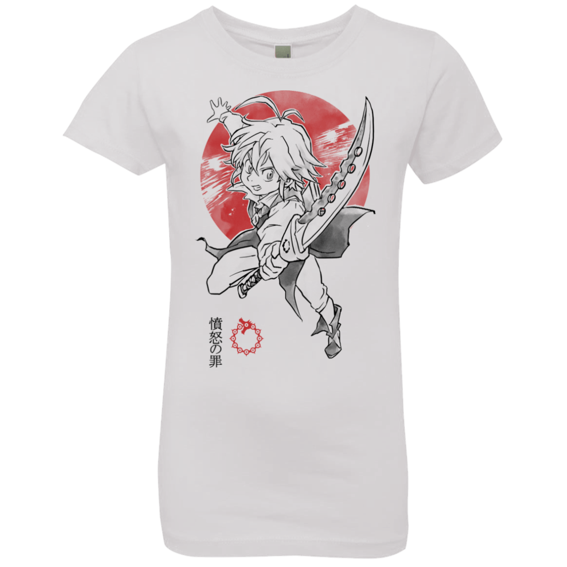 T-Shirts White / YXS Dragon Wrath Girls Premium T-Shirt
