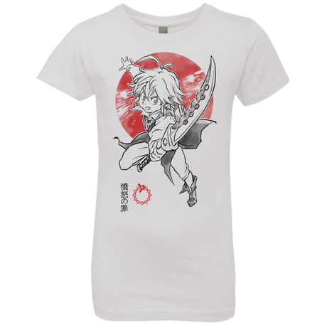 T-Shirts White / YXS Dragon Wrath Girls Premium T-Shirt