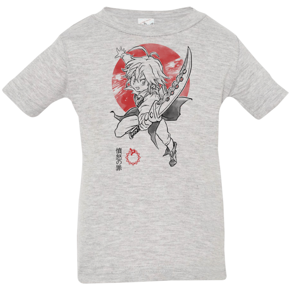 T-Shirts Heather Grey / 6 Months Dragon Wrath Infant Premium T-Shirt