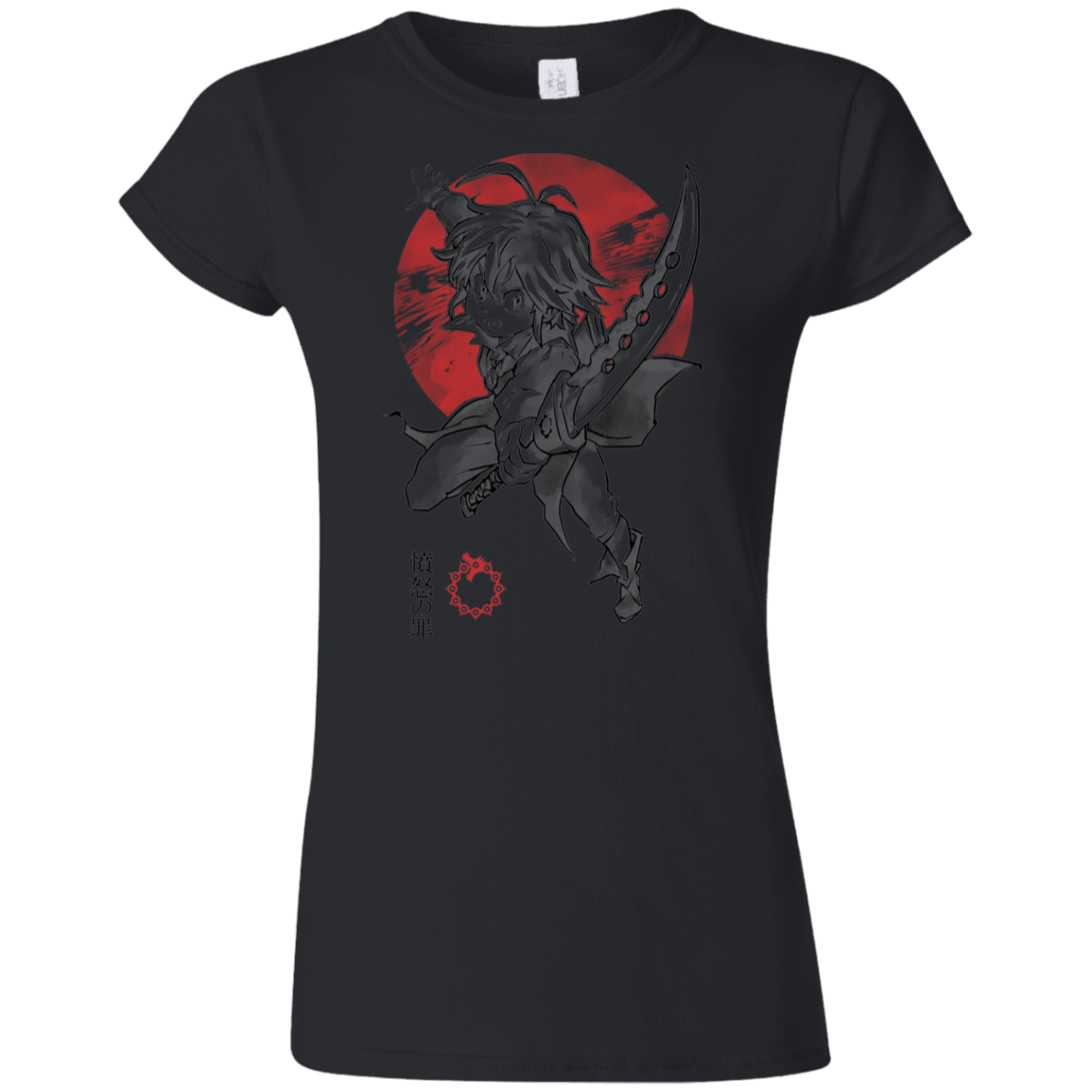 T-Shirts Black / S Dragon Wrath Junior Slimmer-Fit T-Shirt