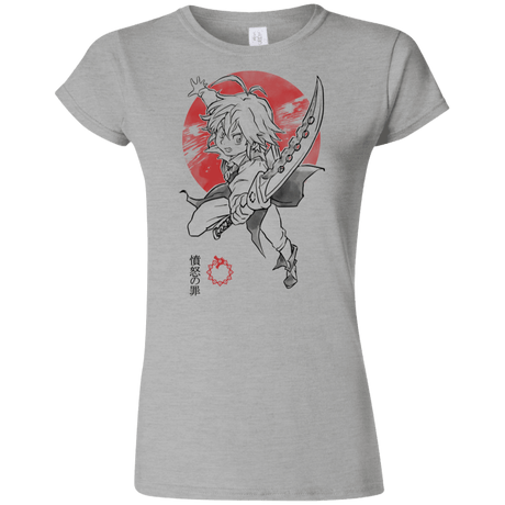 T-Shirts Sport Grey / S Dragon Wrath Junior Slimmer-Fit T-Shirt