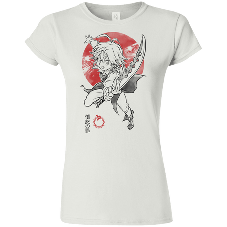 T-Shirts White / S Dragon Wrath Junior Slimmer-Fit T-Shirt