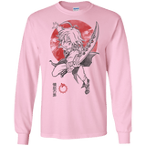 T-Shirts Light Pink / S Dragon Wrath Men's Long Sleeve T-Shirt