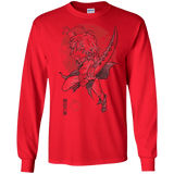 T-Shirts Red / S Dragon Wrath Men's Long Sleeve T-Shirt