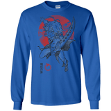 T-Shirts Royal / S Dragon Wrath Men's Long Sleeve T-Shirt