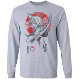 T-Shirts Sport Grey / S Dragon Wrath Men's Long Sleeve T-Shirt