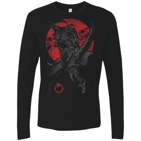 T-Shirts Black / S Dragon Wrath Men's Premium Long Sleeve