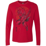 T-Shirts Red / S Dragon Wrath Men's Premium Long Sleeve