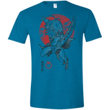 T-Shirts Antique Sapphire / S Dragon Wrath Men's Semi-Fitted Softstyle