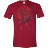 T-Shirts Cardinal Red / S Dragon Wrath Men's Semi-Fitted Softstyle