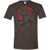 T-Shirts Dark Chocolate / S Dragon Wrath Men's Semi-Fitted Softstyle