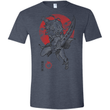 T-Shirts Heather Navy / S Dragon Wrath Men's Semi-Fitted Softstyle