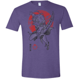 T-Shirts Heather Purple / S Dragon Wrath Men's Semi-Fitted Softstyle