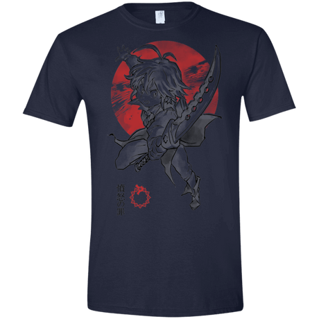T-Shirts Navy / X-Small Dragon Wrath Men's Semi-Fitted Softstyle