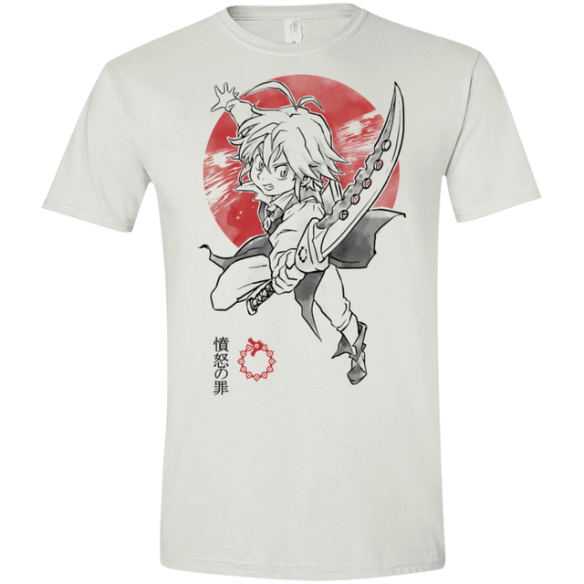 T-Shirts White / X-Small Dragon Wrath Men's Semi-Fitted Softstyle