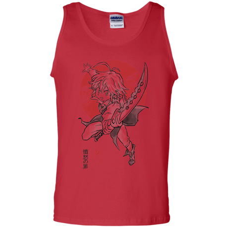 T-Shirts Red / S Dragon Wrath Men's Tank Top